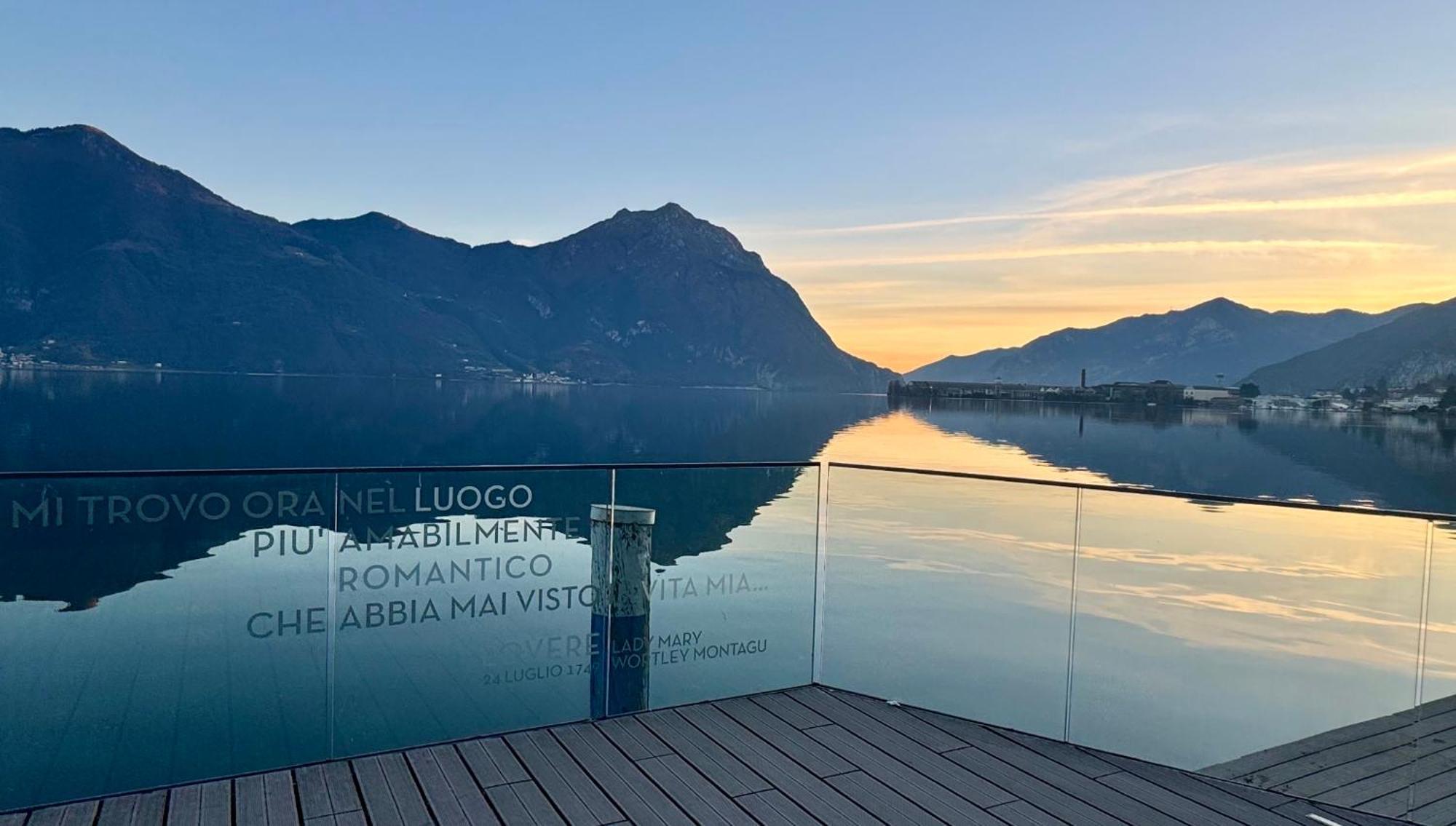 Casa Anna Lägenhet Lovere Exteriör bild